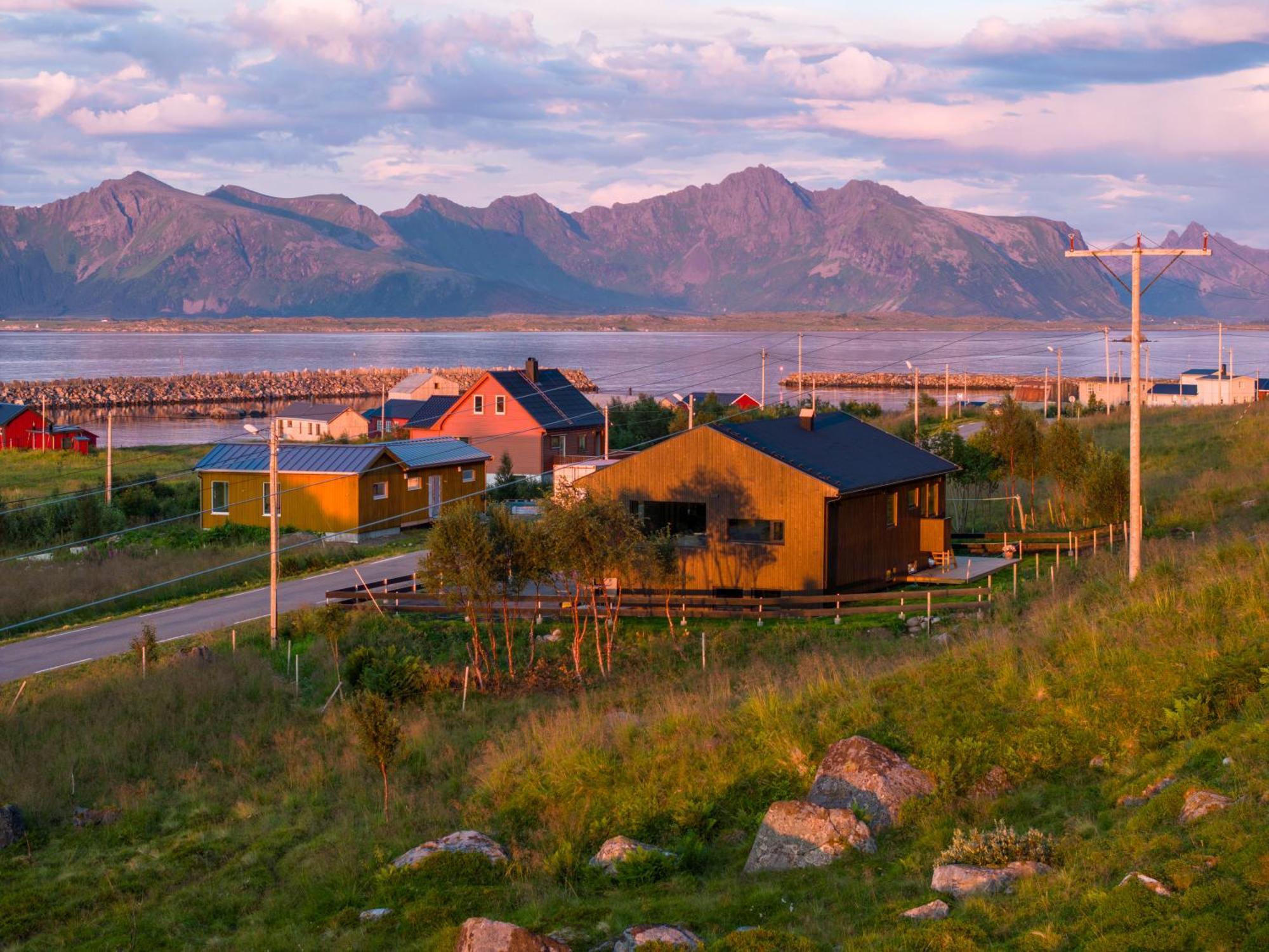 Kvalnes  Villa Walter Lofoten With Sauna מראה חיצוני תמונה