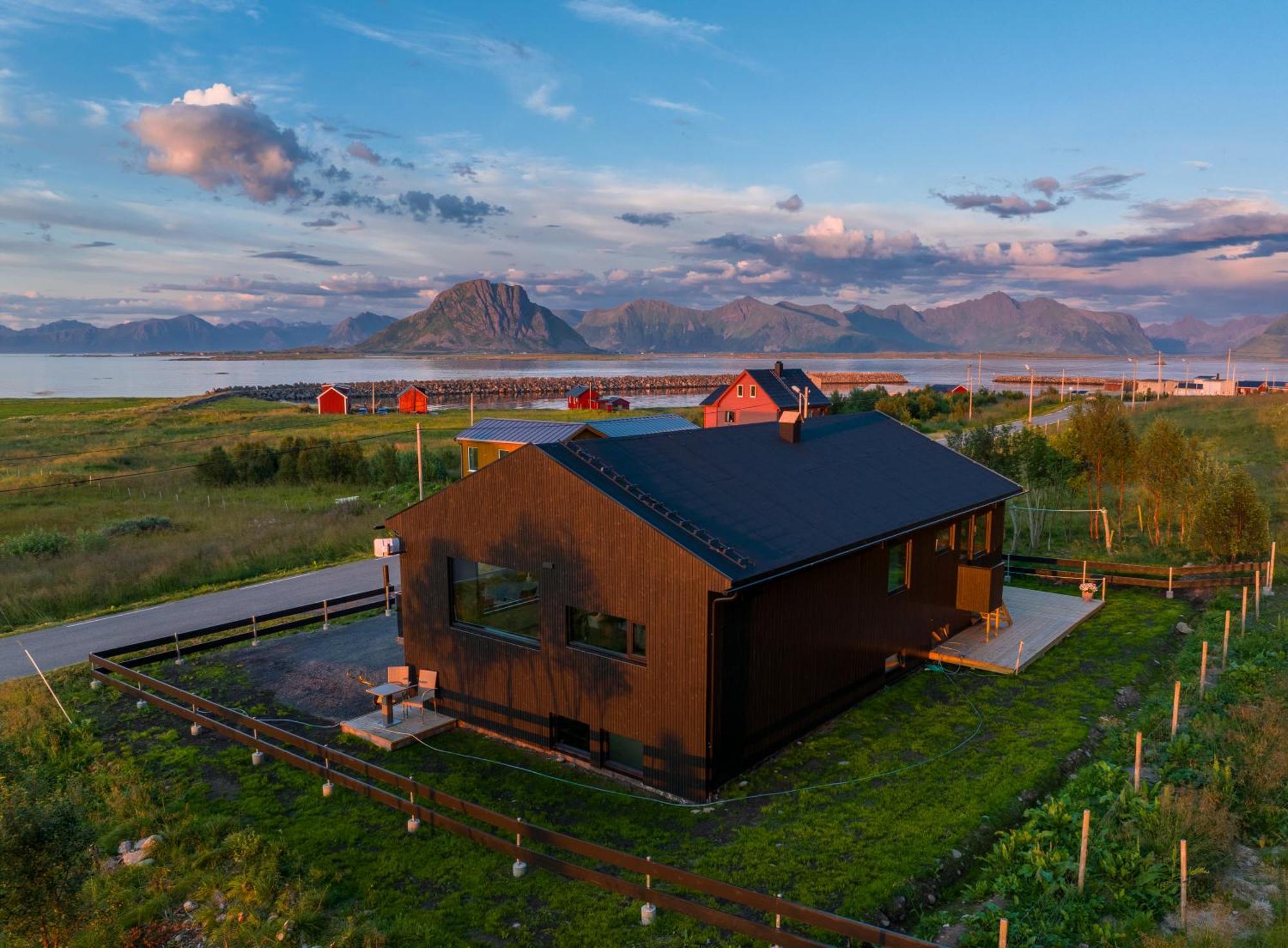 Kvalnes  Villa Walter Lofoten With Sauna מראה חיצוני תמונה