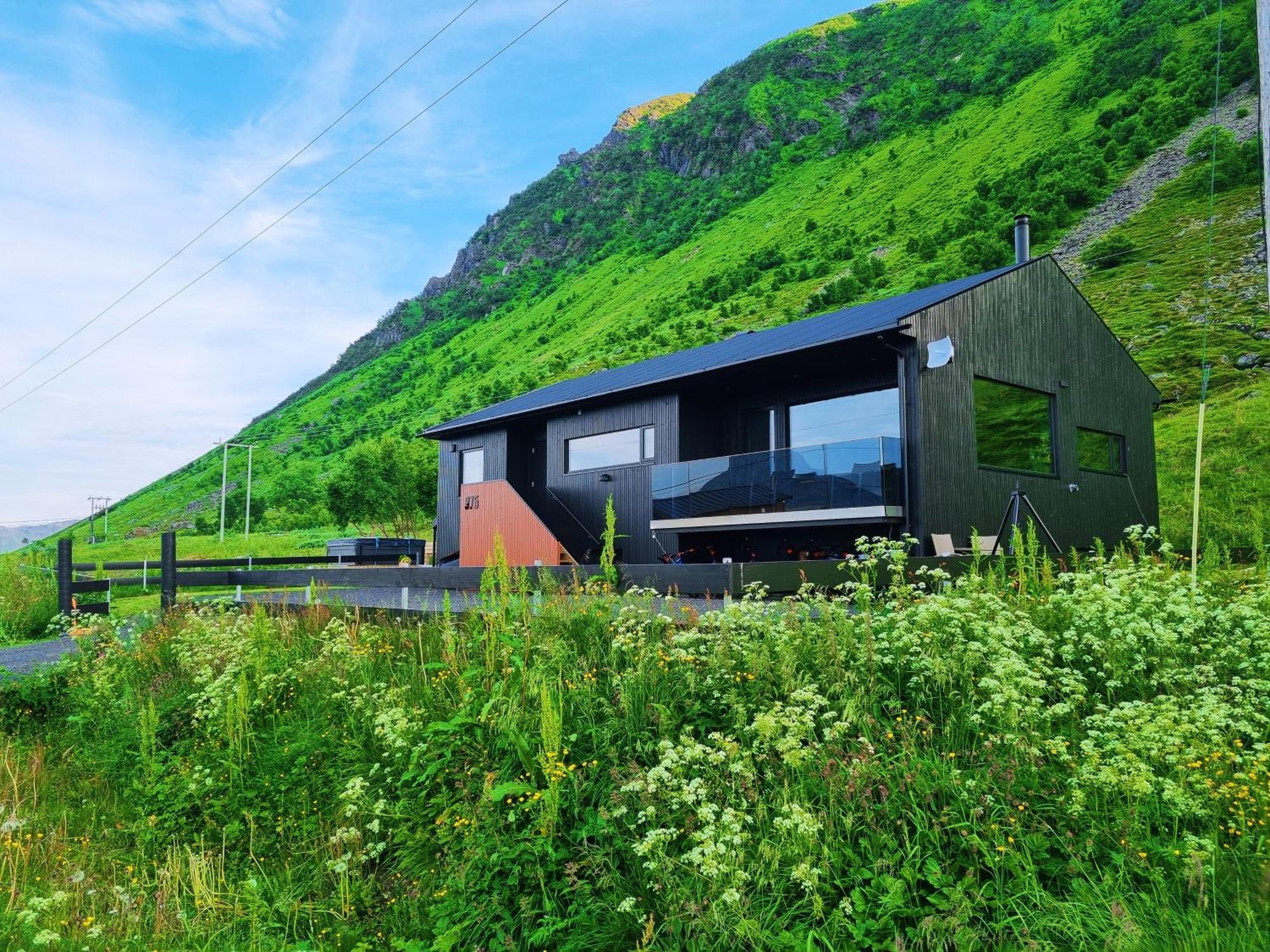 Kvalnes  Villa Walter Lofoten With Sauna מראה חיצוני תמונה