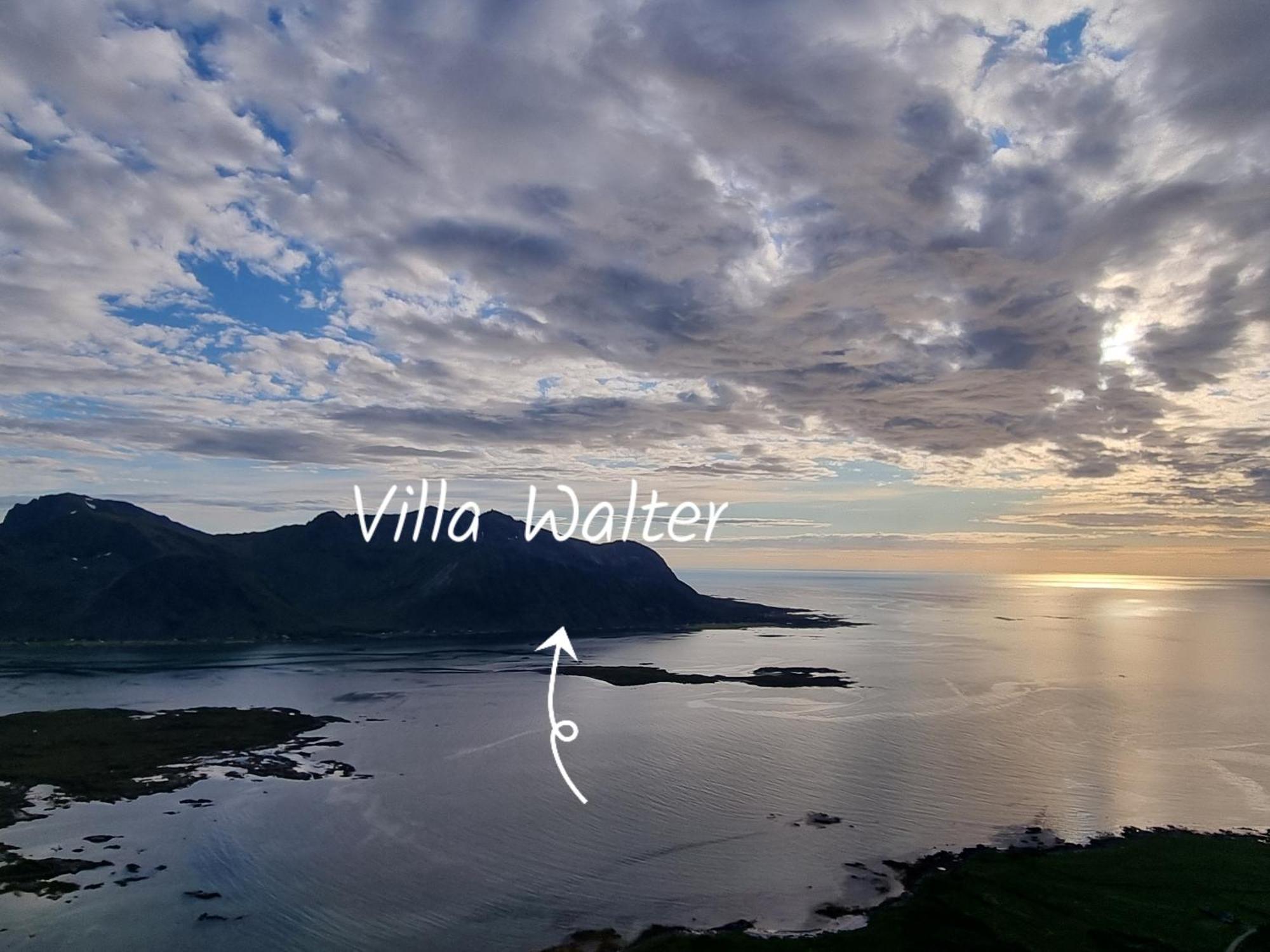 Kvalnes  Villa Walter Lofoten With Sauna מראה חיצוני תמונה